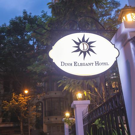 Dinh Elegant Hanoi Hotel Kültér fotó